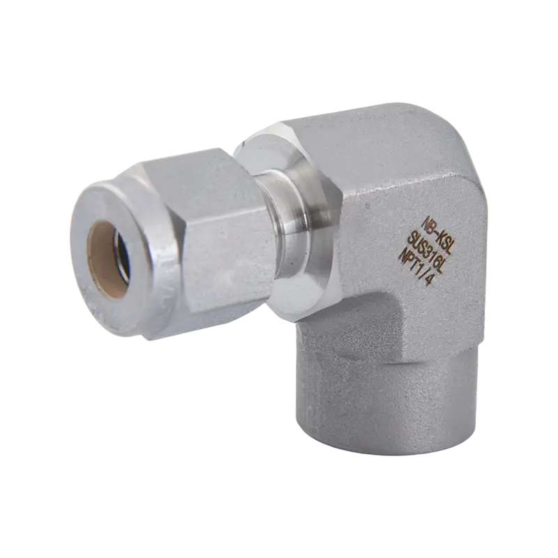 Knelfitting met binnendraadelleboog